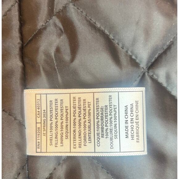 Mitchell & Ness LSU Tigers Sequin Varsity Jacket Small NWT - Picture 8 of 8